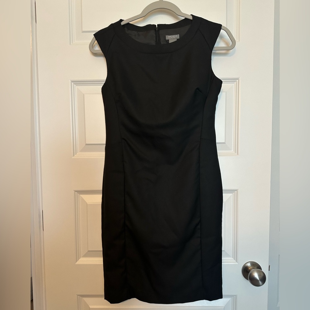 Ann Taylor black dress petite
